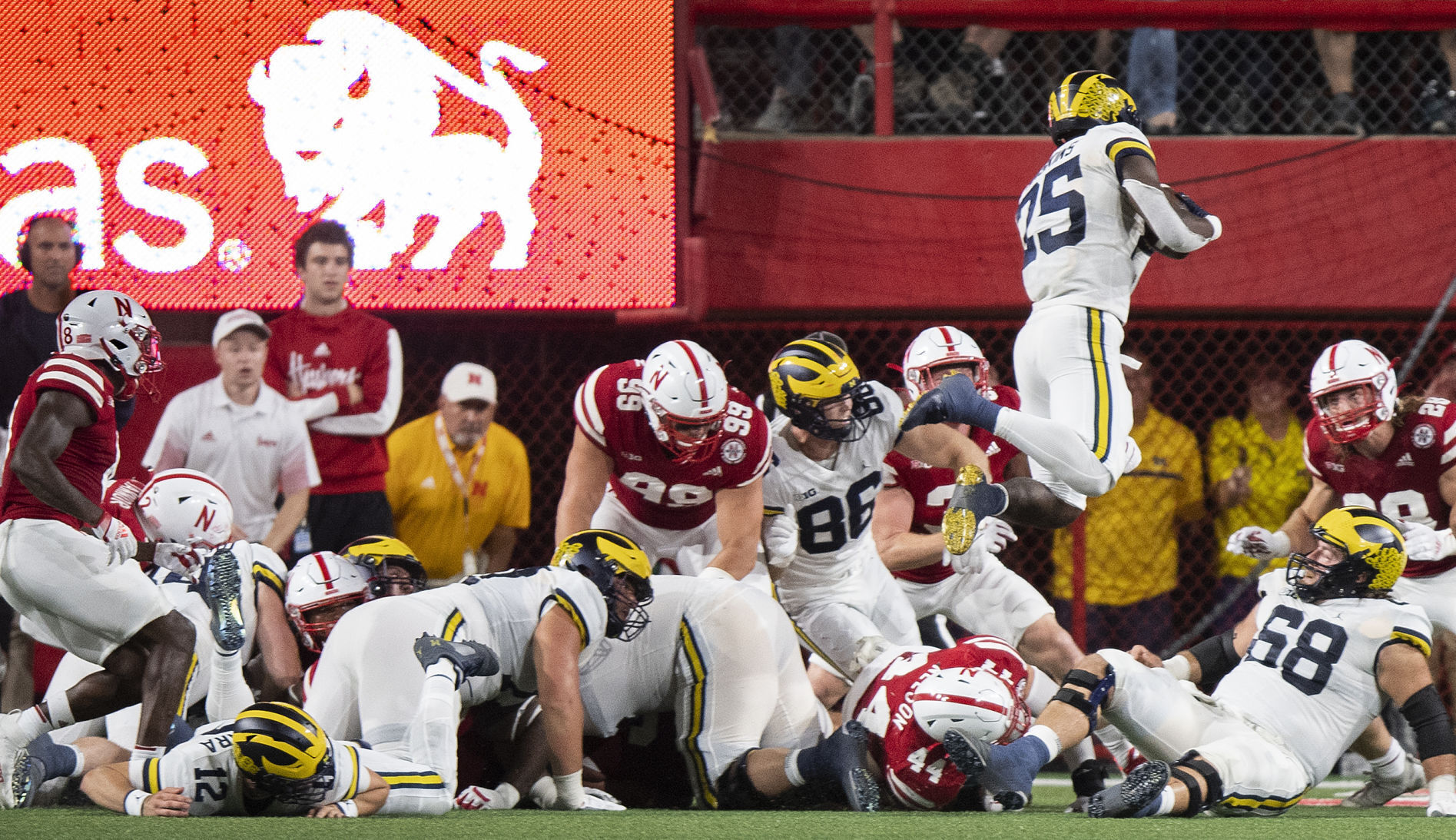 Michigan vs. Nebraska, 10.9